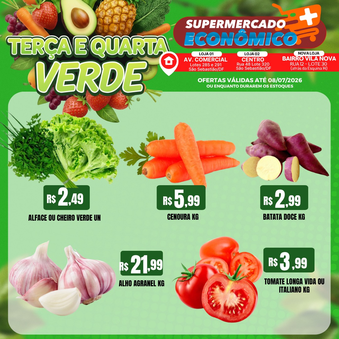 Ofertas supermercado mais econômico