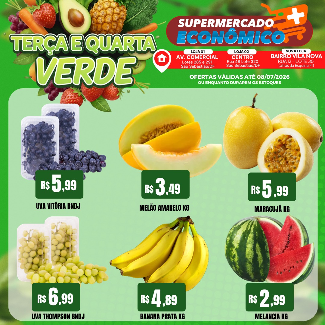 Ofertas supermercado mais econômico