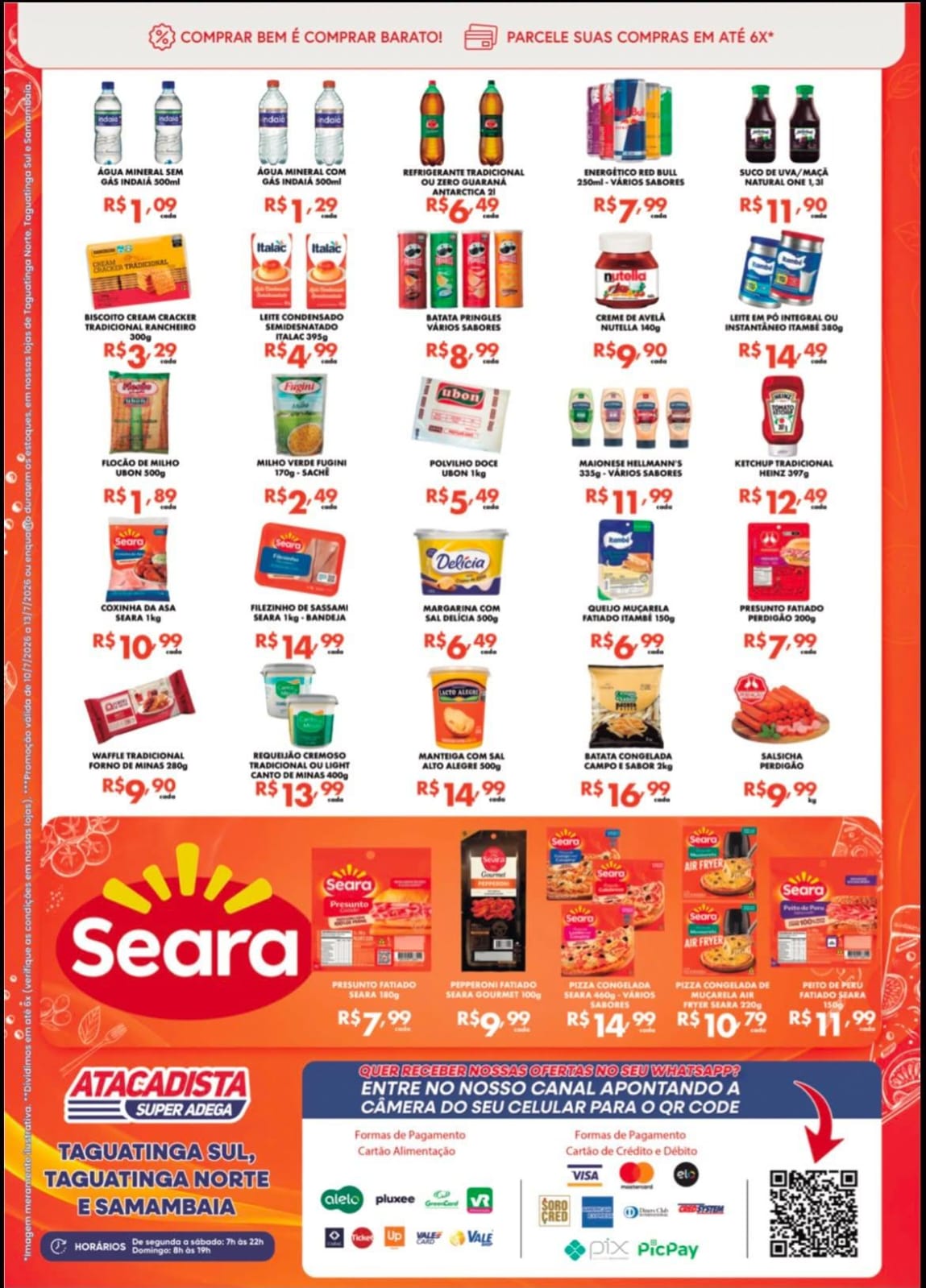 Ofertas atacadista super adega