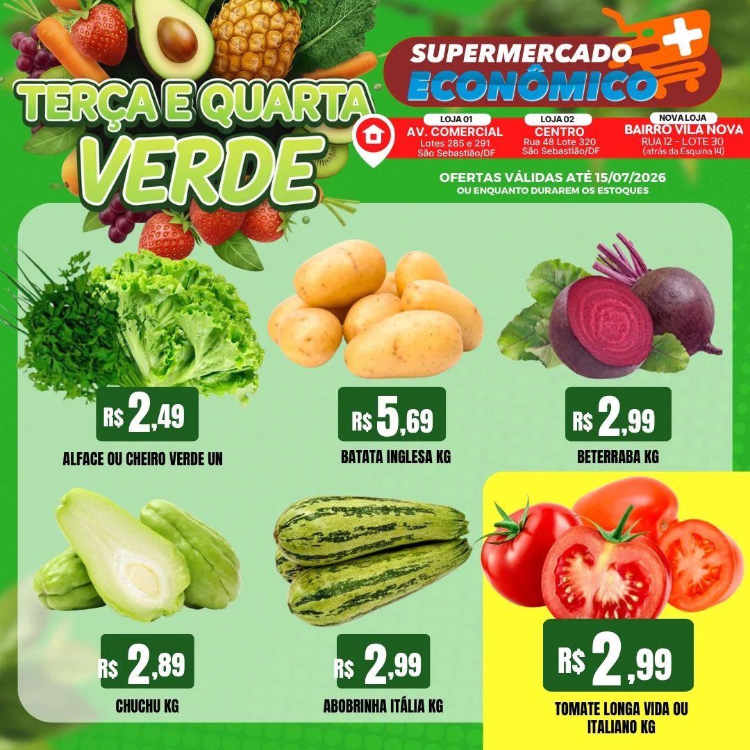 Ofertas supermercado mais econômico