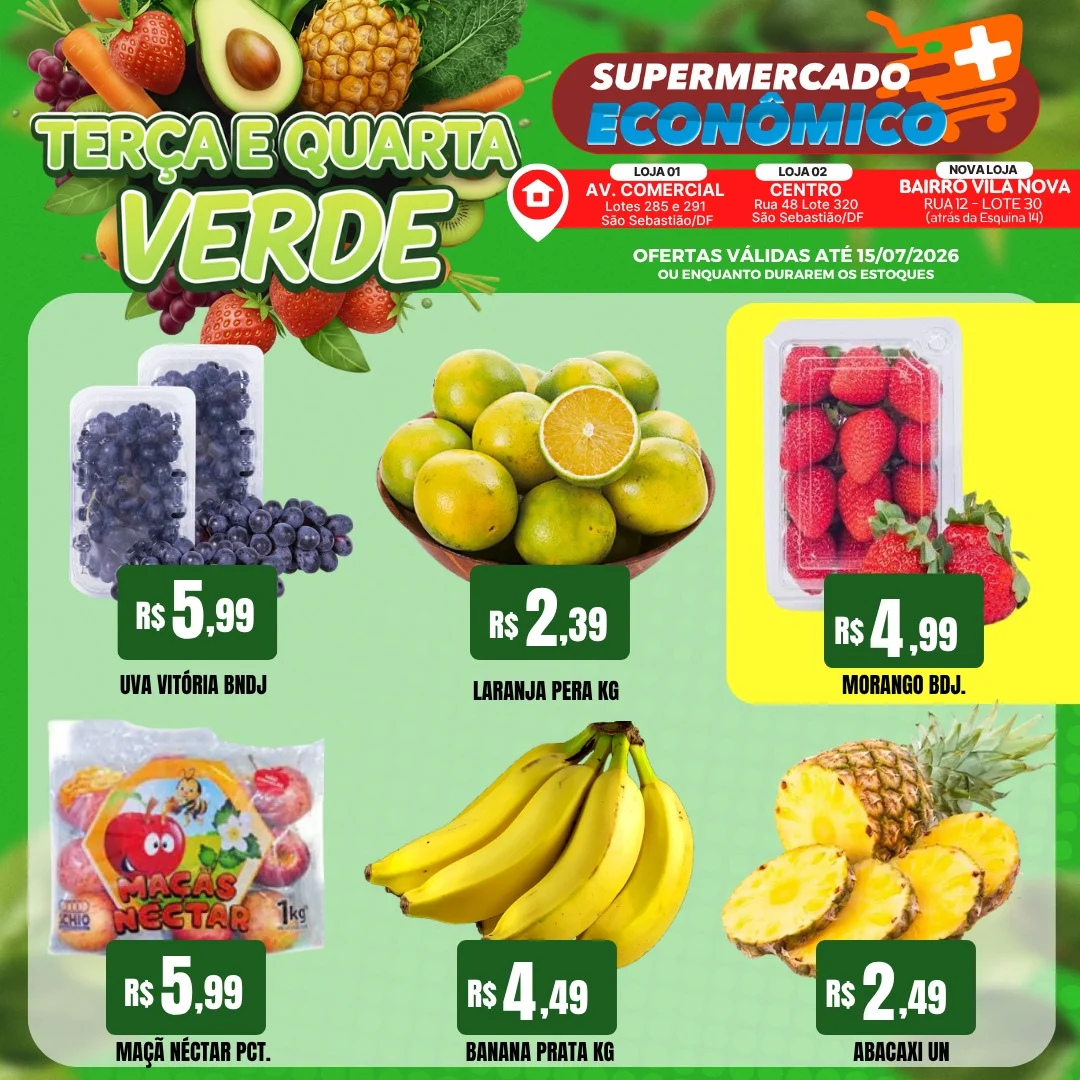 Ofertas supermercado mais econômico