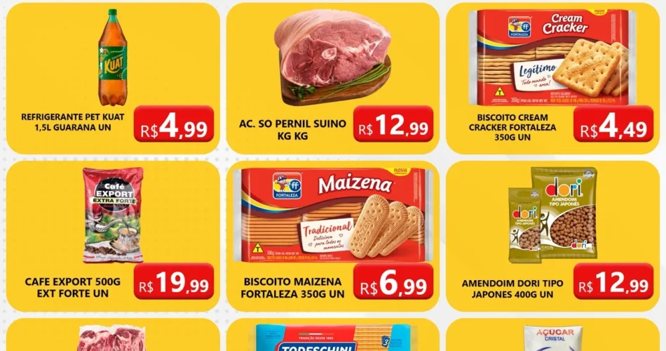 panfleto de ofertas do supermercado do bosque são sebastião df