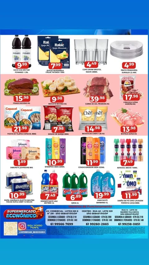 Ofertas supermercado mais econômico
