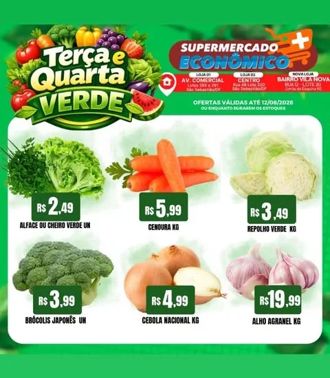 Ofertas supermercado mais econômico
