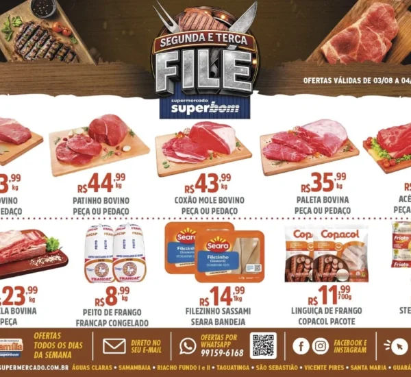 Ofertas supermercado superbom