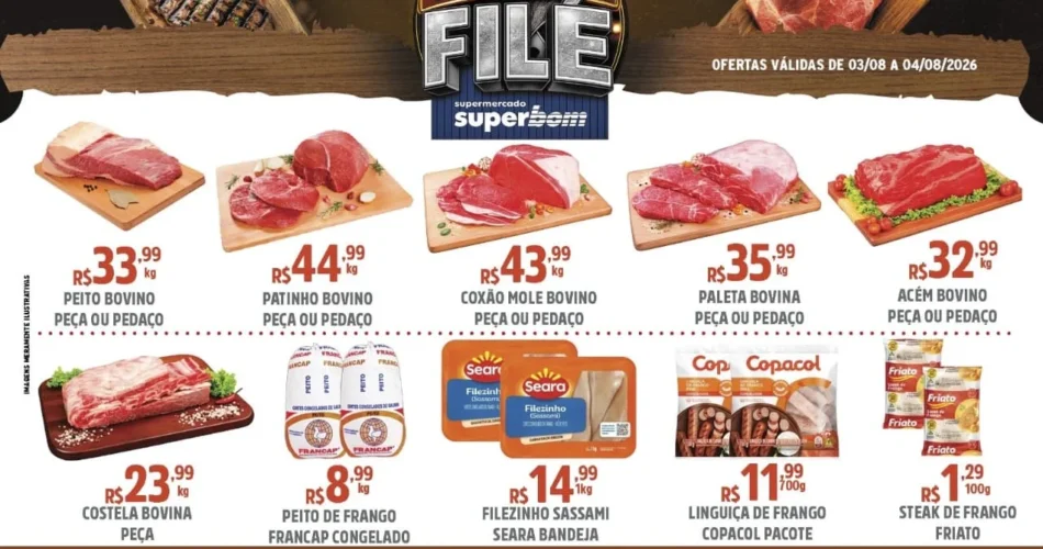 Ofertas supermercado superbom