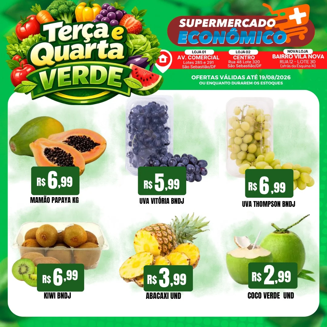 Ofertas supermercado mais econômico
