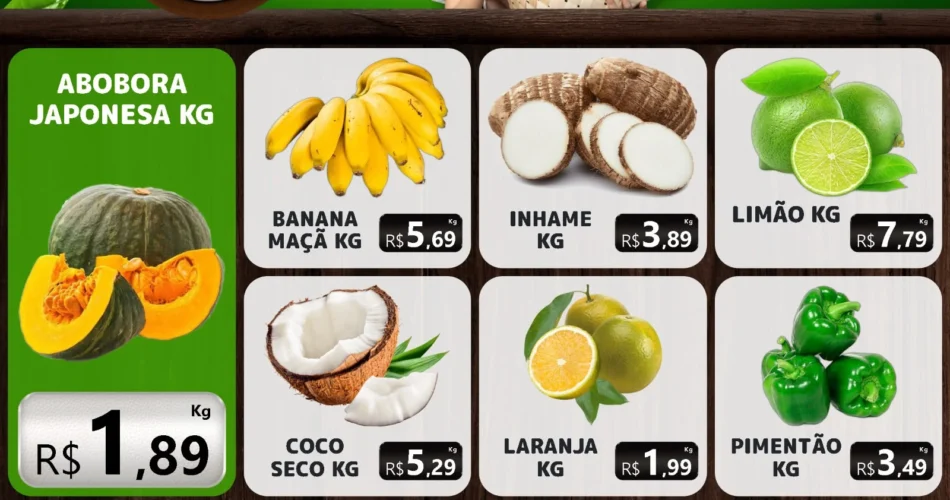 Ofertas supermercado mega box são sebastião df