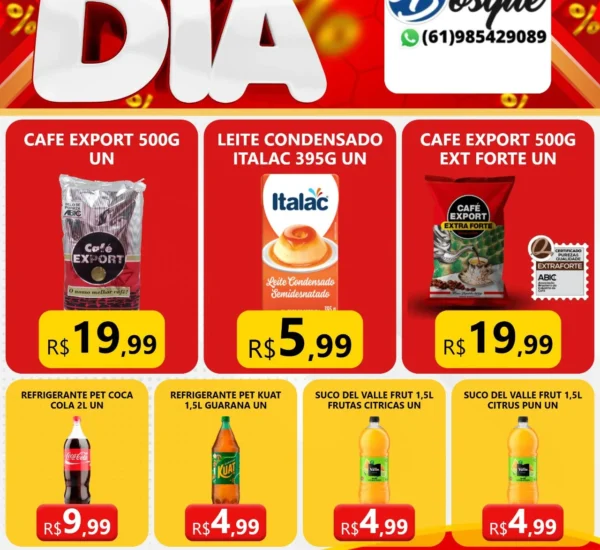 panfleto de ofertas do supermercado do bosque são sebastião df