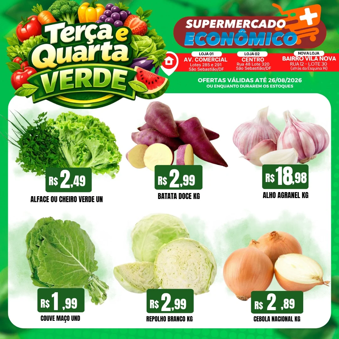 Ofertas supermercado mais econômico