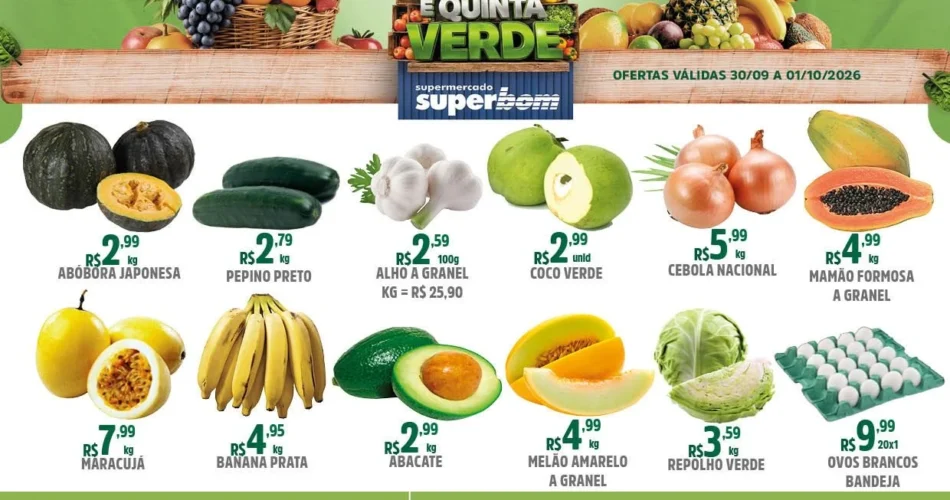 Ofertas supermercado superbom