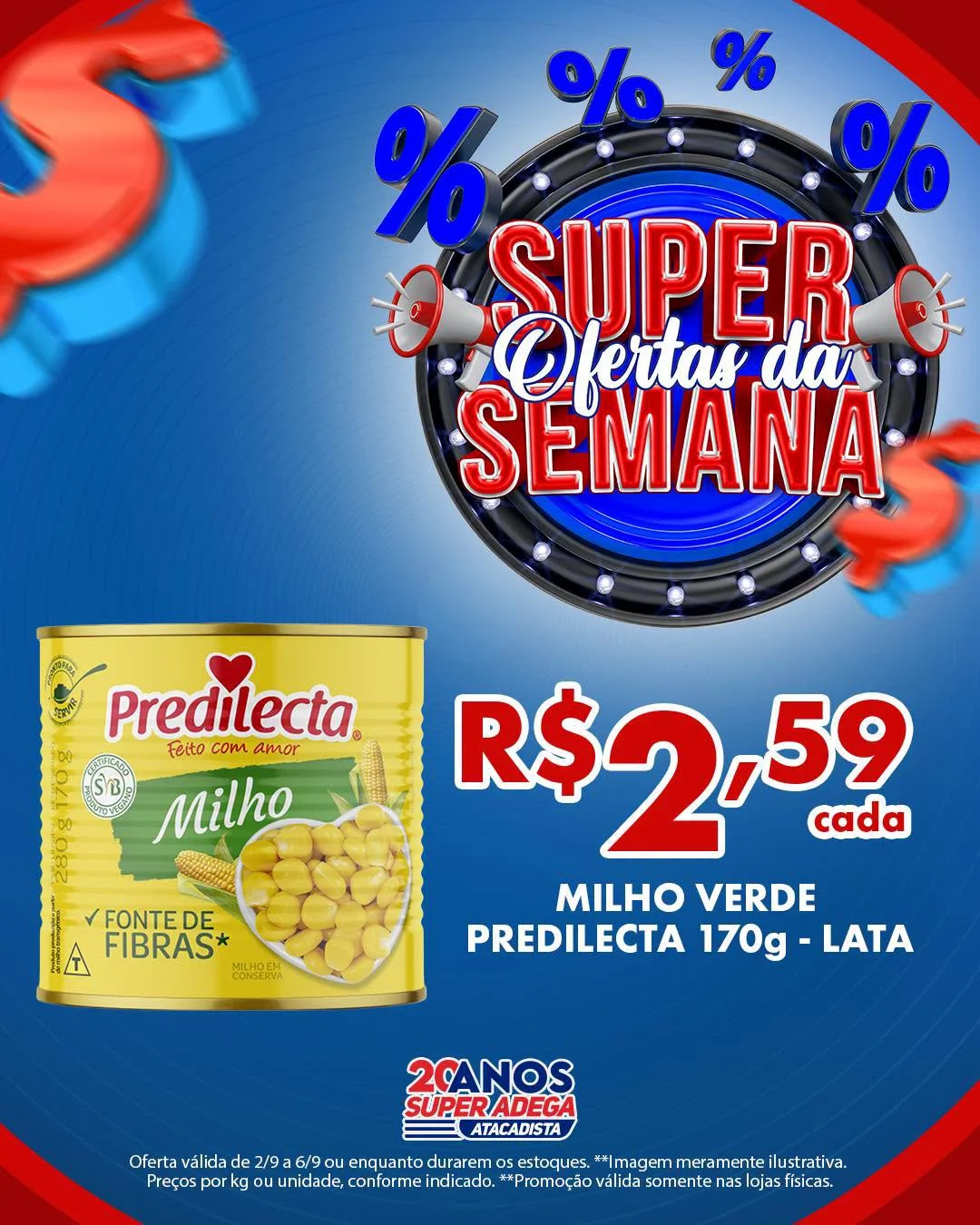 Ofertas atacadista super adega