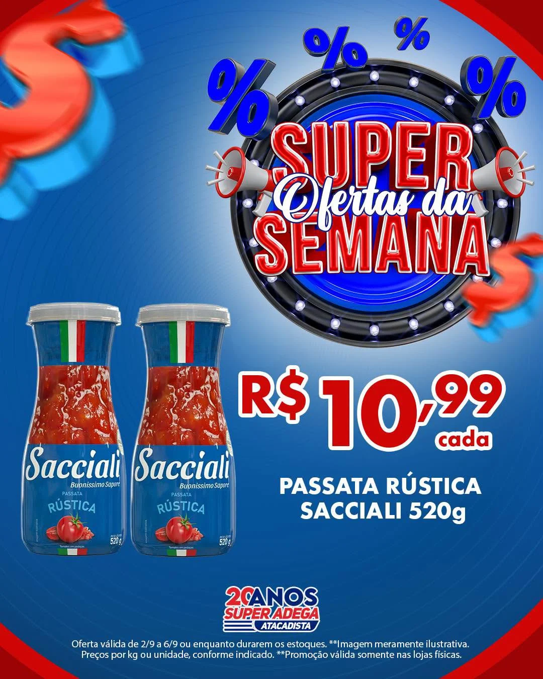 Ofertas atacadista super adega