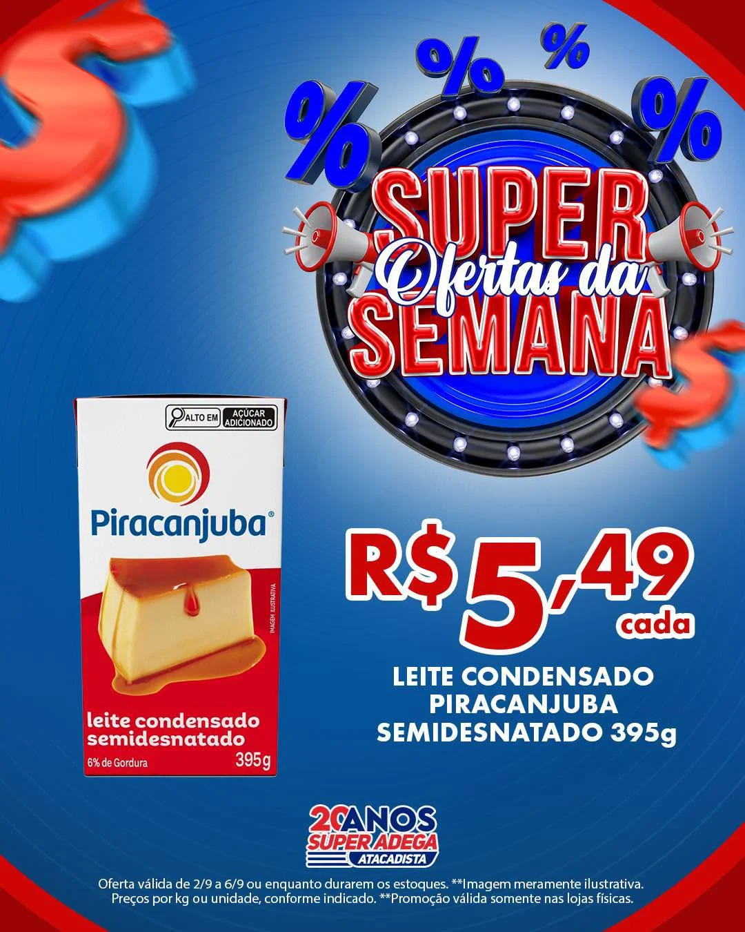 Ofertas atacadista super adega