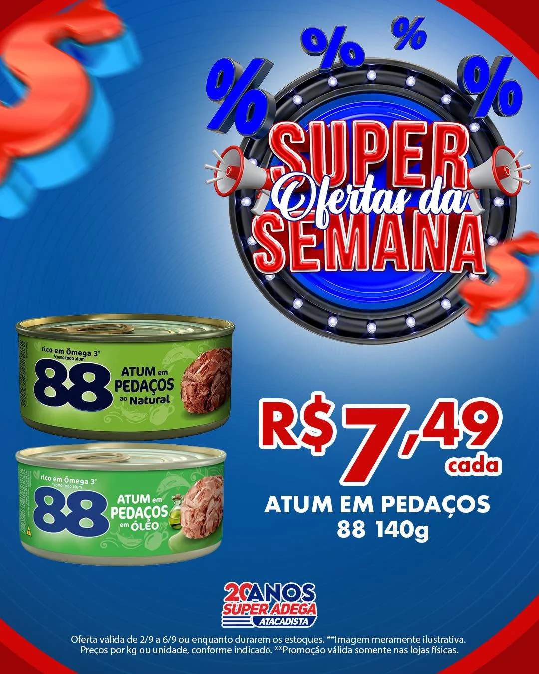 Ofertas atacadista super adega