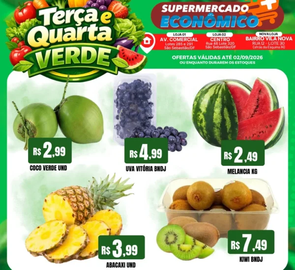 Ofertas supermercado mais econômico