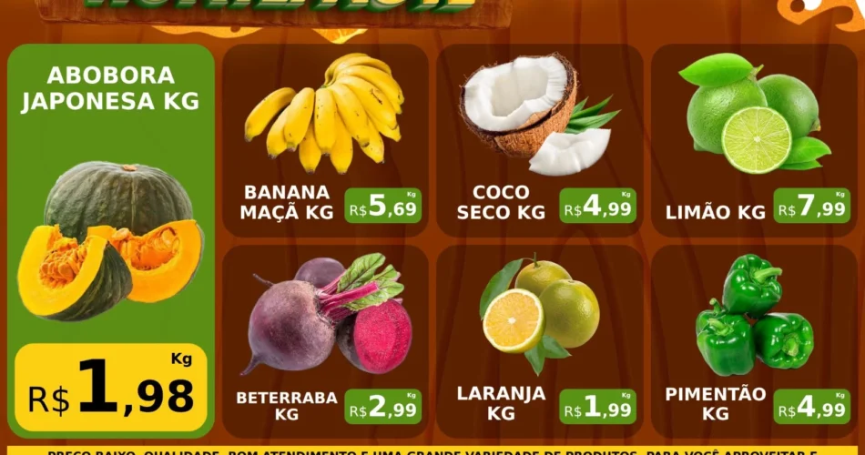 Ofertas supermercado mega box são sebastião df