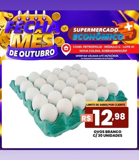 Ofertas supermercado mais econômico