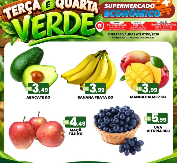Ofertas supermercado mais econômico