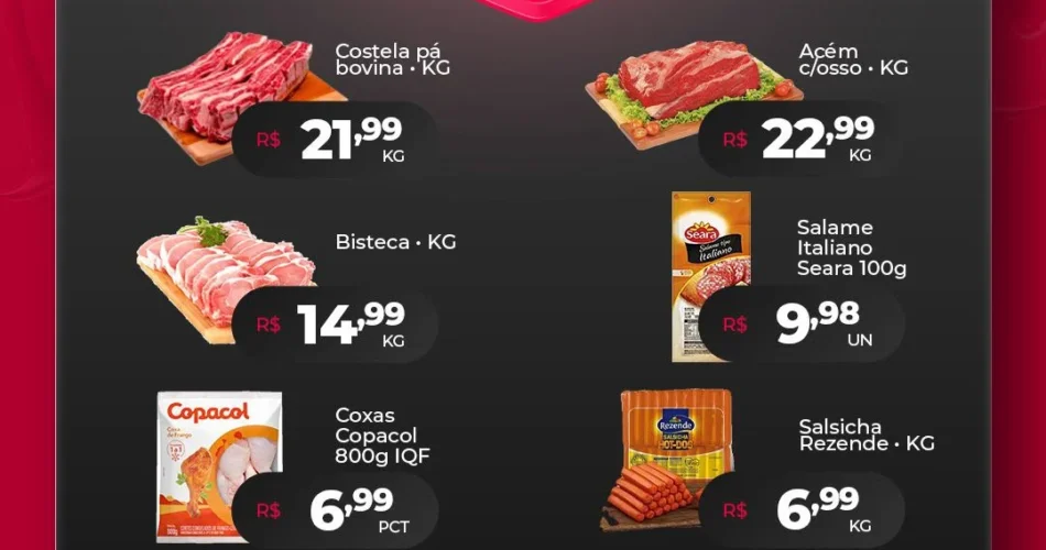 Ofertas supermercado mega box são sebastião df