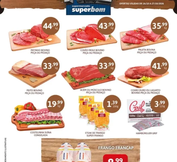Ofertas supermercado superbom